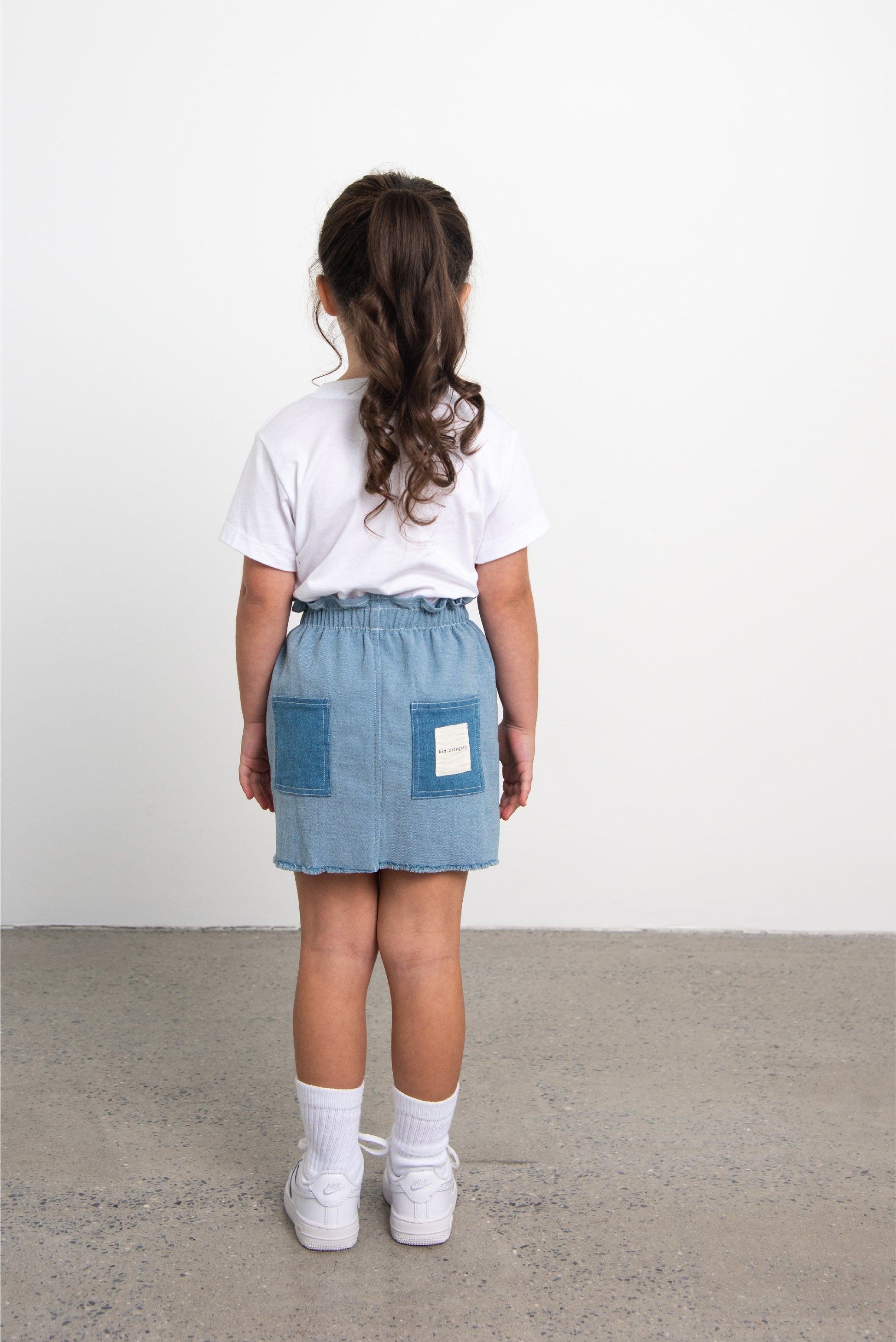 T-shirt with Denim pocket